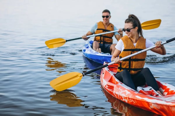 Kayaking at Point Pelee