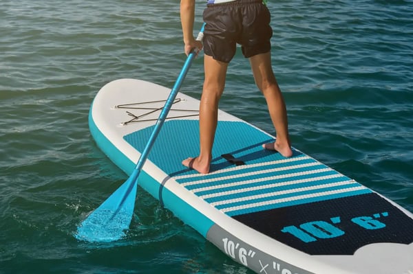 Group paddleboarding